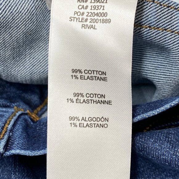 NEW FRAME Women’s The Wide Leg High Rise Stretch Jeans Rival Blue Size 30 - Picture 5 of 10